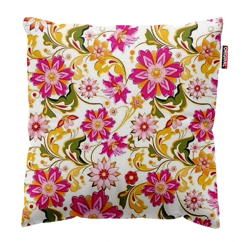 کوسن پاد آفرین طرح گل کد 2222 سایز 40*40 سانتی متر