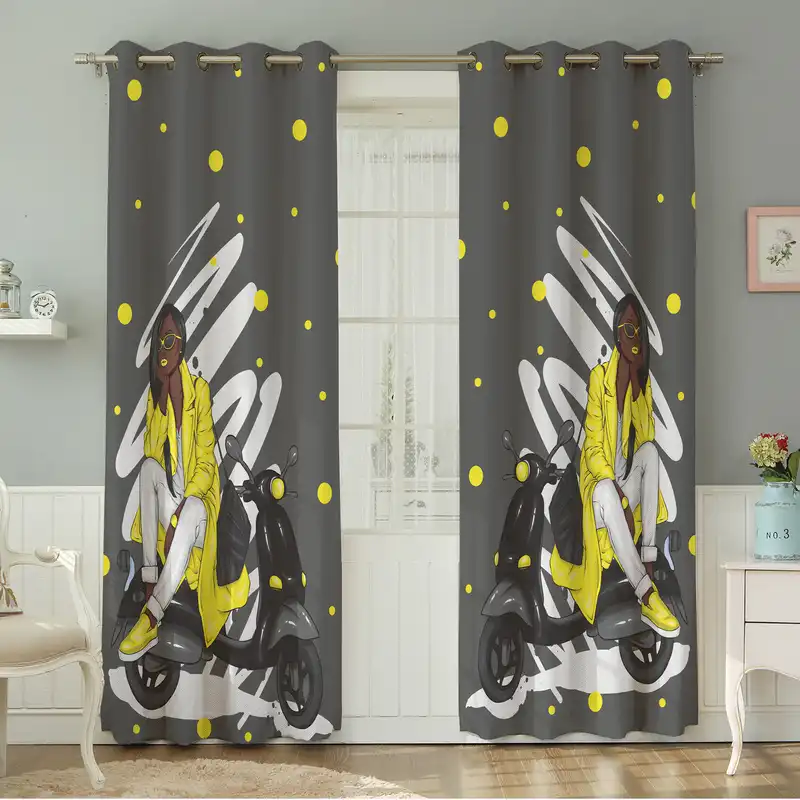 پرده نیروانا طرح کودک مدل مخمل کد 5092سایز 140×280 سانتی متر