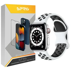 بند اسپریگ مدل NK Sport مناسب برای اپل واچ Series 8 Aluminum 45mm / Series 7 Aluminum 45mm