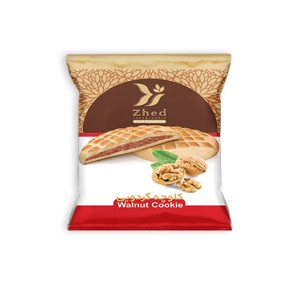 کلوچه گردویی ژد - 90 گرم بسته 40 عددی
