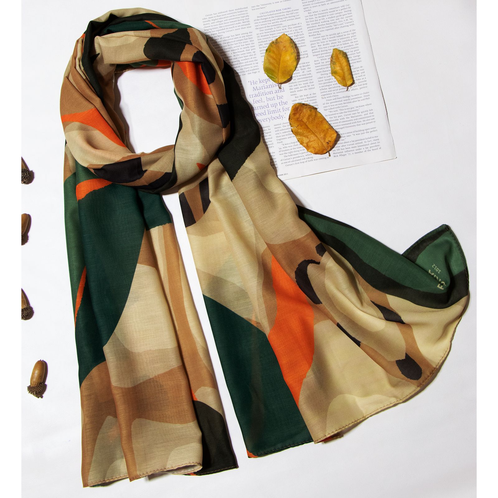 شال زنانه مدل نخی جدید مزونی کد ana-1900 -  - 2