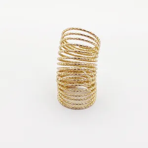 انگشتر زنانه مدل فنری