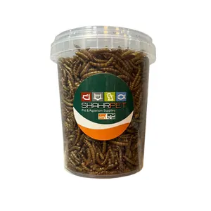 تشویقی پرندگان شهر پت مدل Mealworm وزن 100 گرم