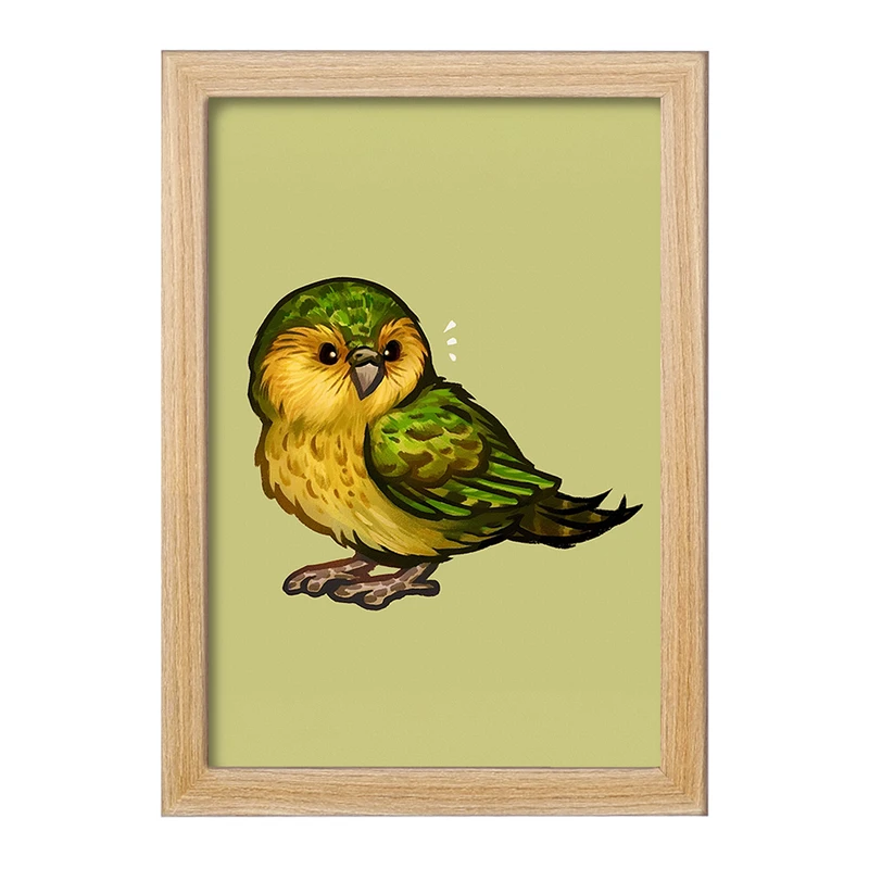 تابلو خندالو مدل گنجشک حیوانات بامزه  کد 21052