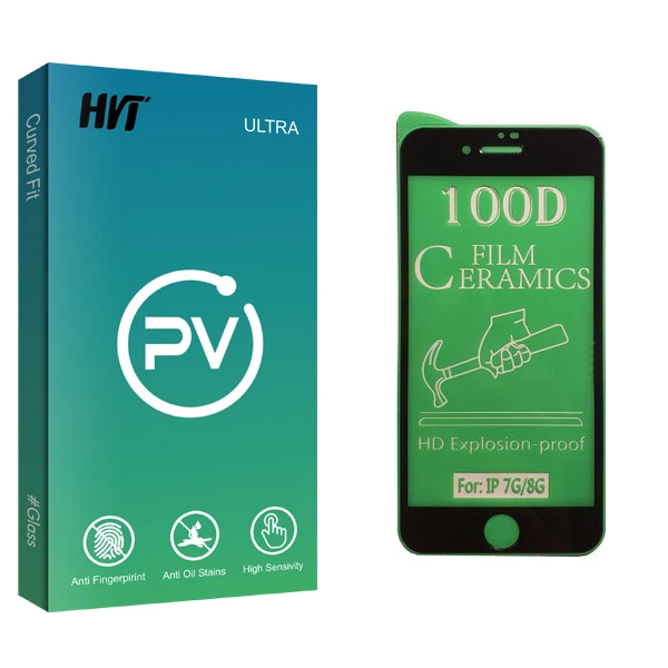 محافظ صفحه نمایش سرامیکی اچ وی تی مدل PV glass مناسب برای گوشی موبایل اپل iPhone 7