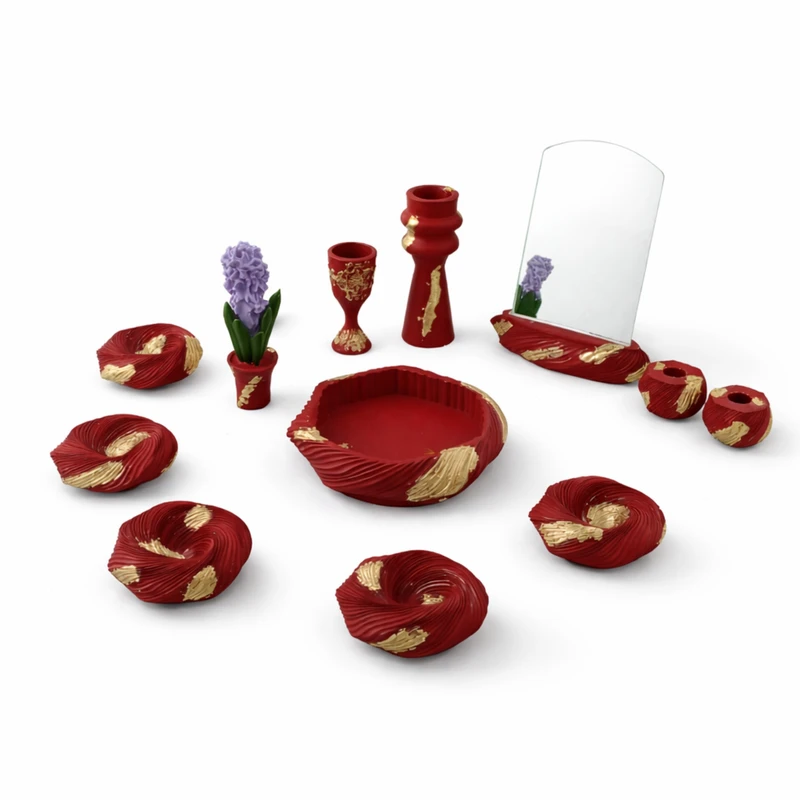 هفت سین مدل گیسو مجمومه ۱۶ عددی