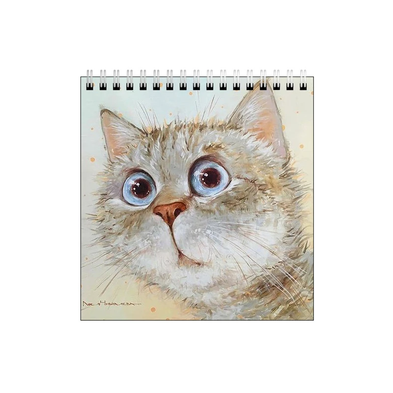 دفتر طراحی طرح گربه متعجب کد 9032698