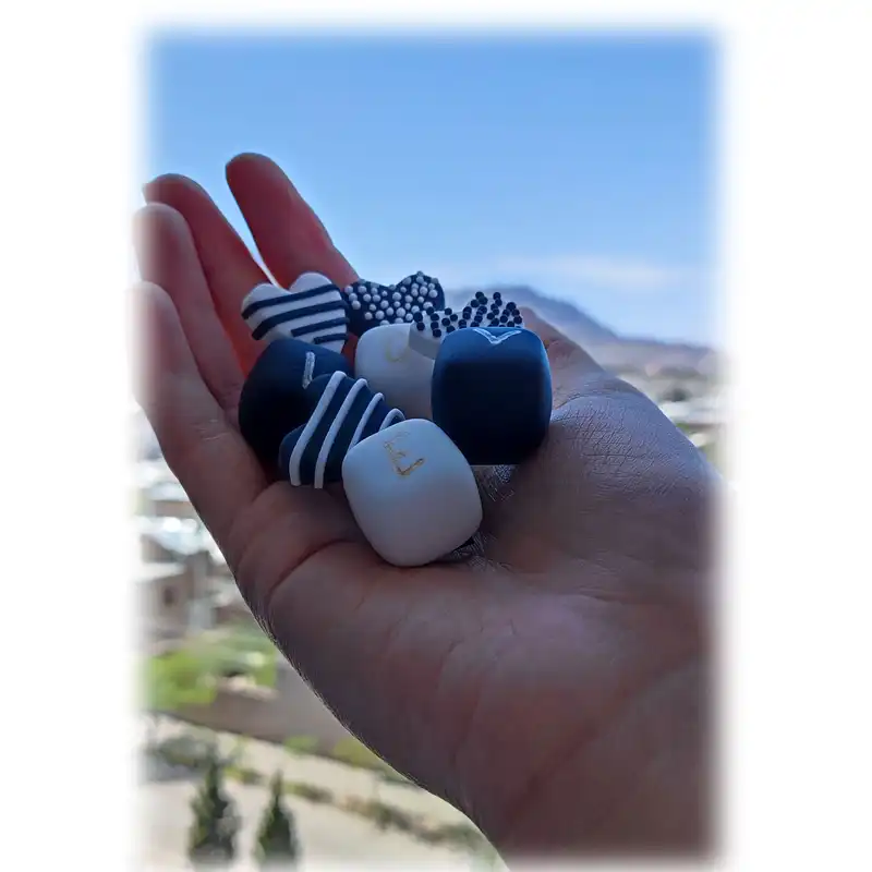 مگنت تزیینی مدل قلب love کد MK193 مجموعه 4 عددی