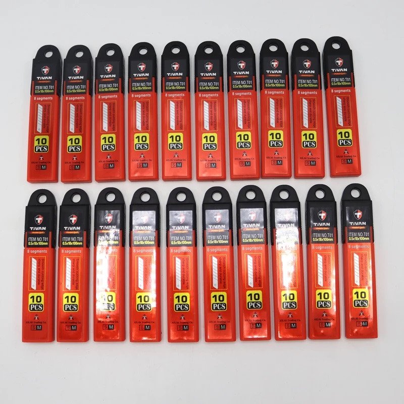 تیغ کاتر تیوان  مدل SMT-TONE-200PCSlمجموعه 200 عددی