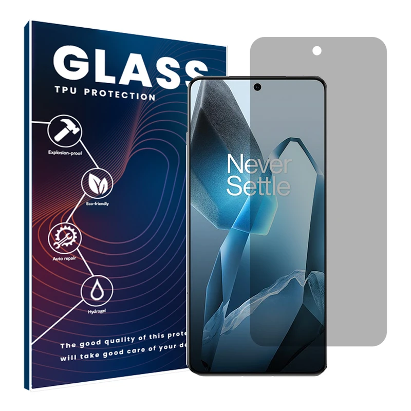 محافظ صفحه نمایش حریم شخصی گلس مدل Resistant‌ مناسب برای گوشی موبایل وان پلاس 13