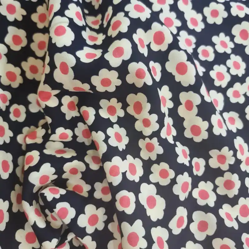 پارچه لباس مدل کودری نخی طرح گلریز کد b1