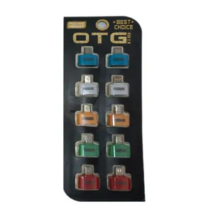 مبدل OTG microUSB مدل BEST بسته 10 عددی