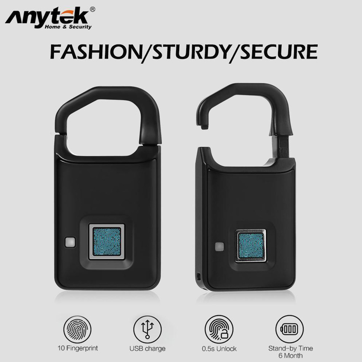 قفل اثر انگشتی مدل Q5