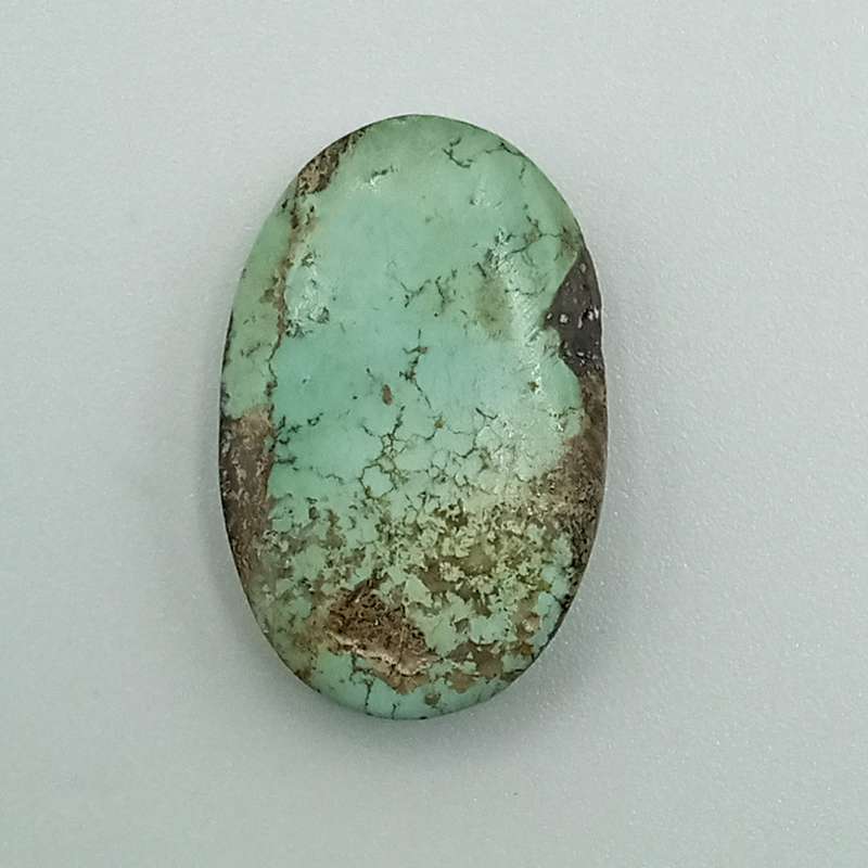 سنگ فیروزه مدل نیشابور بیضی کد NG2121