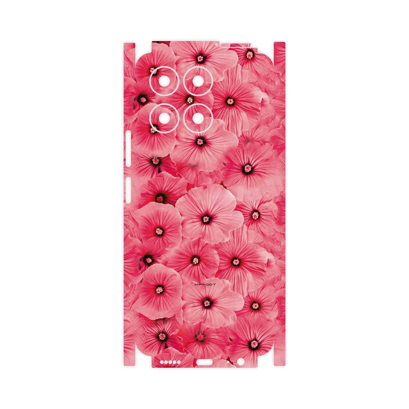 برچسب پوششی ماهوت مدل Pink_Flower-FullSkin مناسب برای گوشی موبایل آنر X6a