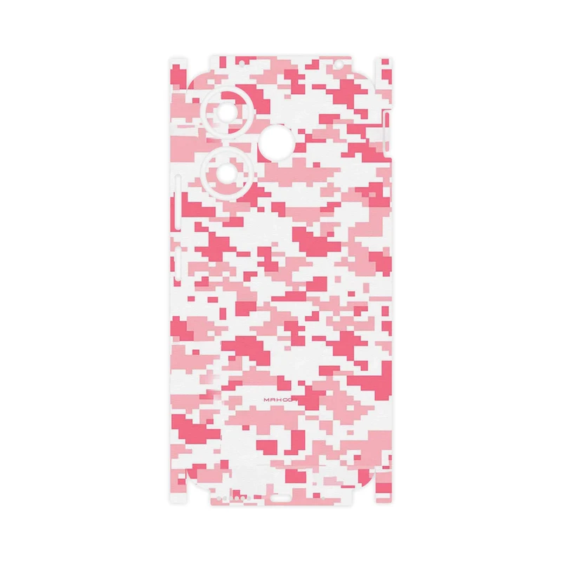 برچسب پوششی ماهوت مدل Army_Pink_Pixel-FullSkin مناسب برای گوشی موبایل شیائومی Redmi 13