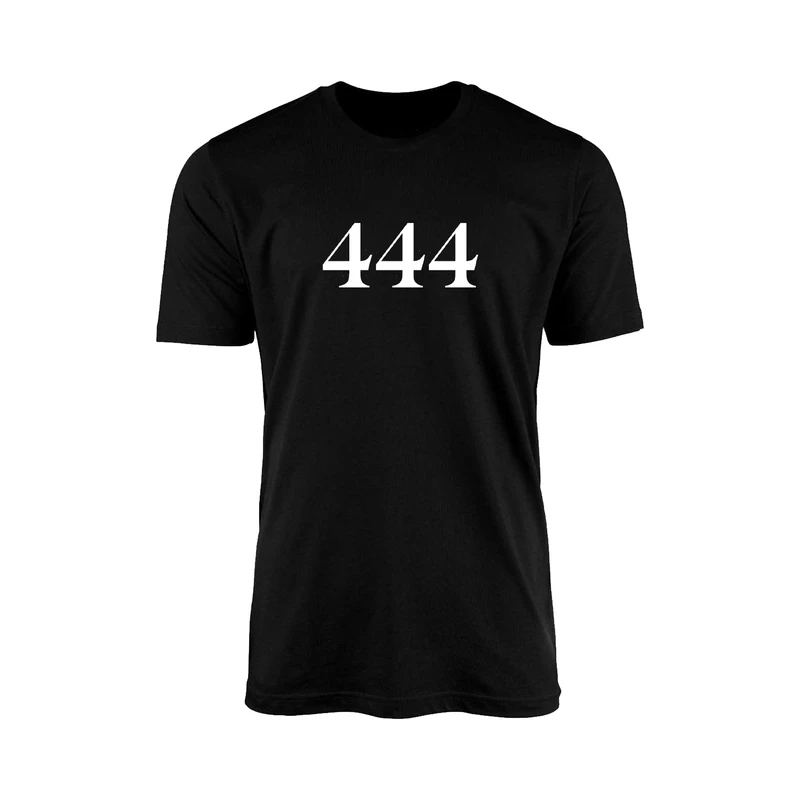 تی شرت آستین کوتاه مردانه مدل نخ پنیه طرح 444 کد TN26