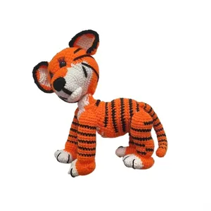 عروسک بافتنی مدل ببر 