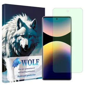 Wolf Eye Care Green light screen protector suitable for Xiaomi Redmi Note 14 Pro 4G mobile phone