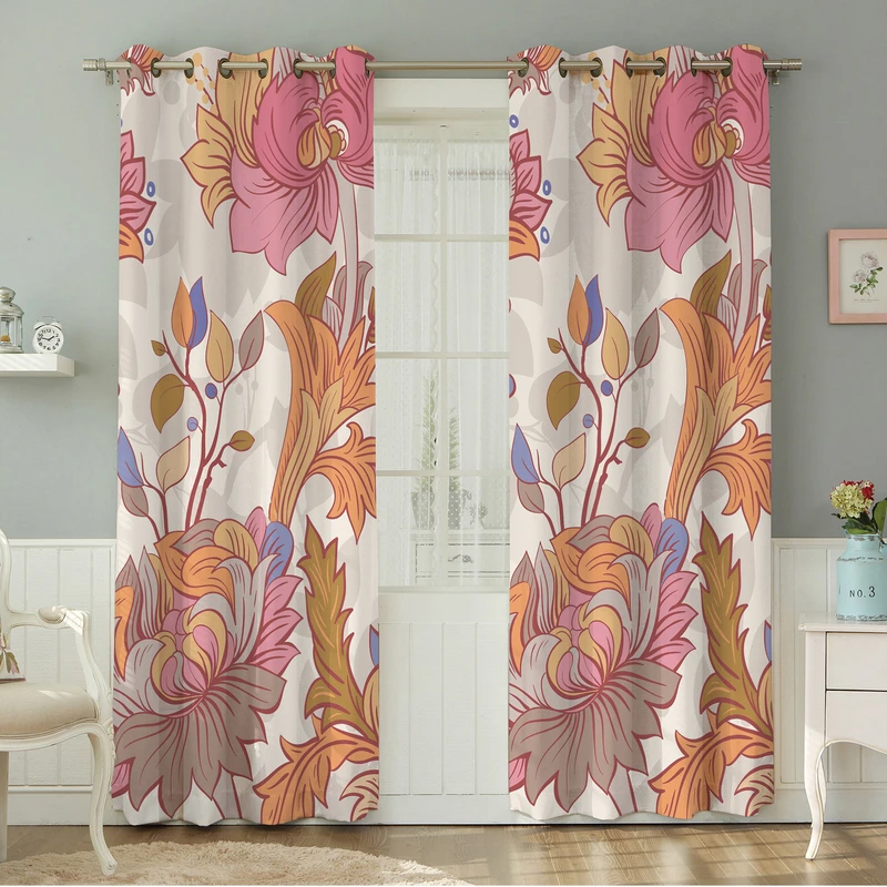 پرده نیروانا طرح  مدرن مدل مخمل کد 4494 سایز 140×280 سانتی متر