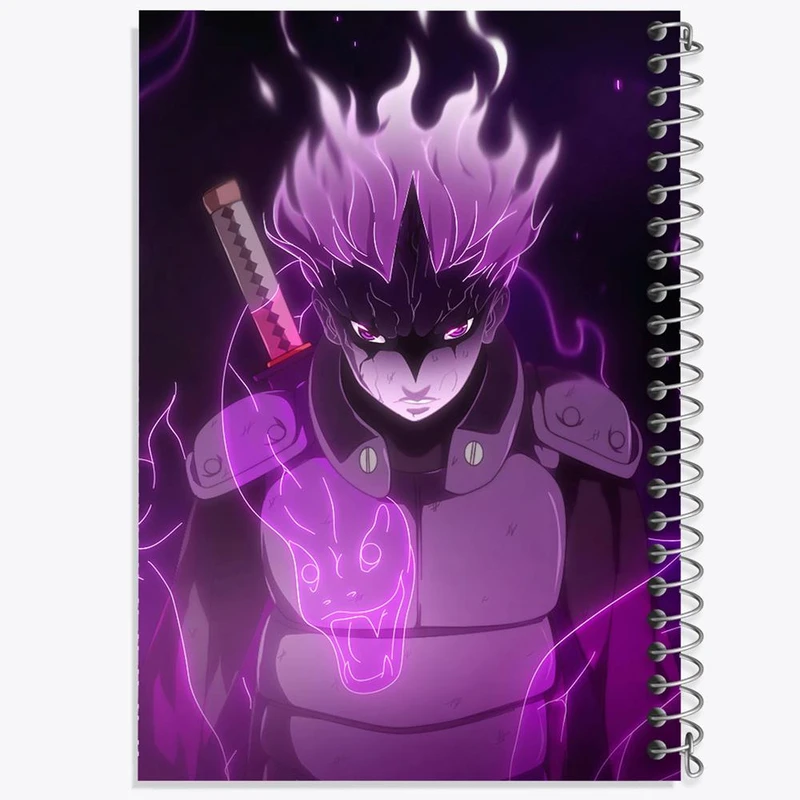 دفتر نقاشی 50 برگ خندالو مدل میتسوکی انیمه بوروتو Boruto کد 15745