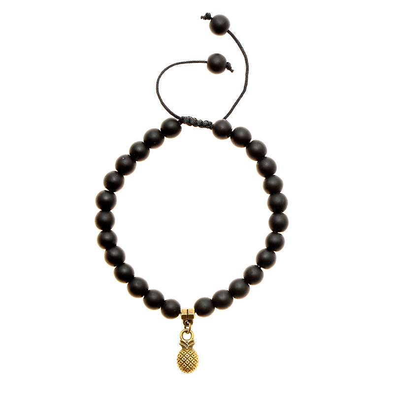 دستبند زنانه دلنار گالری مدل آناناس کد 01