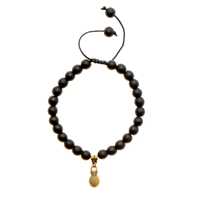 دستبند زنانه دلنار گالری مدل آناناس کد 01