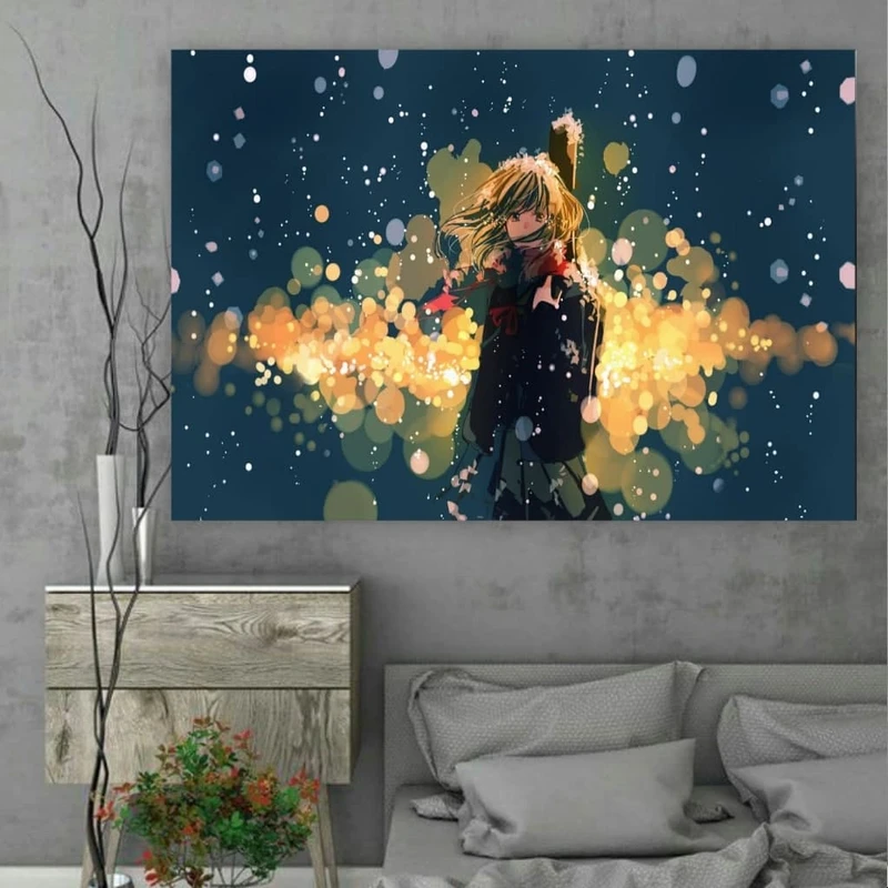  پوستر دیواری طرح انیمه مدل ZB506