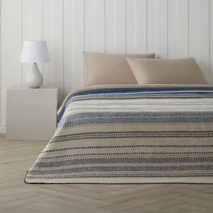 پتو 2 نفر انگلیش هوم مدل Smooth Stripes سایز 220x200 سانتی‌متر