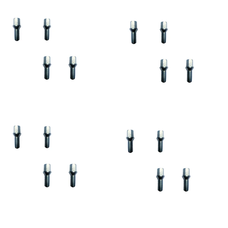 پیچ چرخ مدل اسپرت کد SA12 مناسب برای پراید بسته ۱۶ عددی