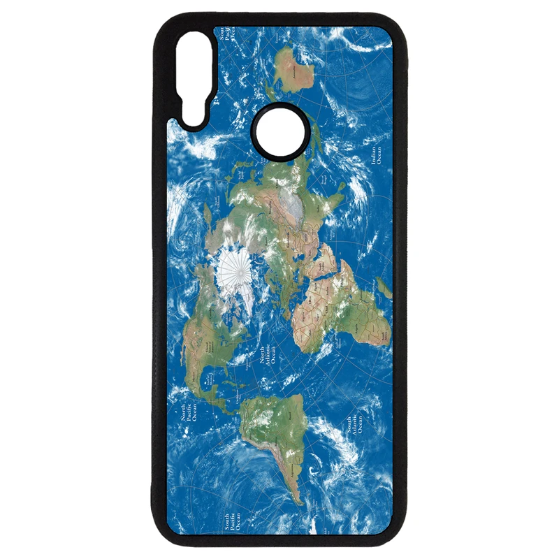 کاور طرح نقشه جهان کد 1146 مناسب برای گوشی موبایل هوآوی y9 2019