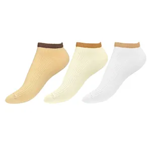 جوراب زنانه طرح کبریتی کش رنگی کد egvg-w2-511 بسته 3 عددی