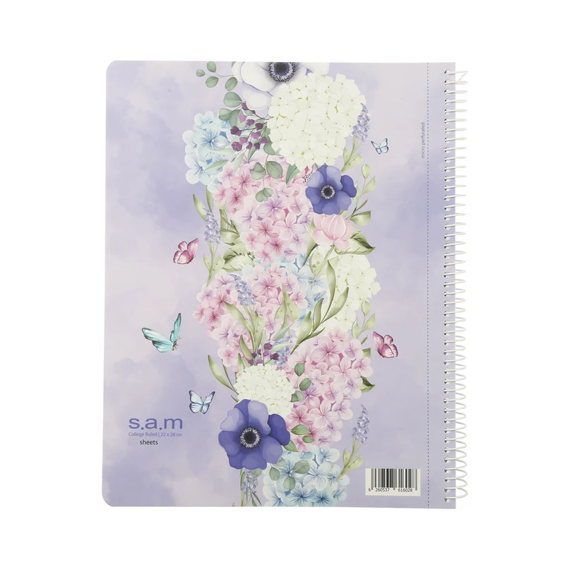 دفتر مشق 160 برگ سم طرح رز