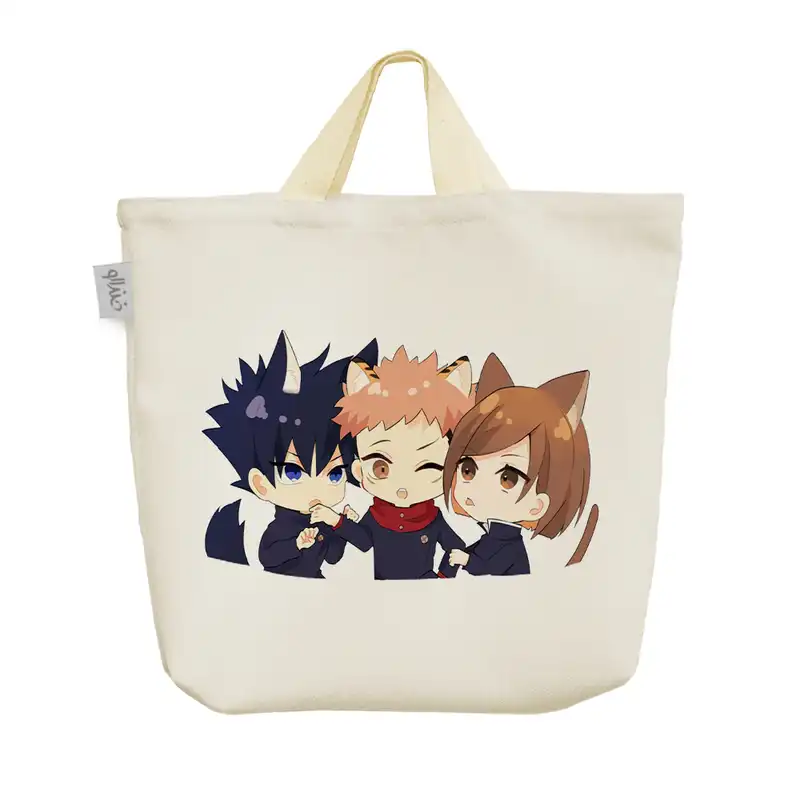 ساک خرید خندالو مدل انیمه جوجوتسو کایزن کد 1007