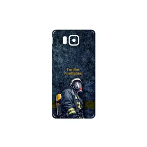 MAHOOT Firefighter Cover Sticker for Samsung Galaxy Alpha