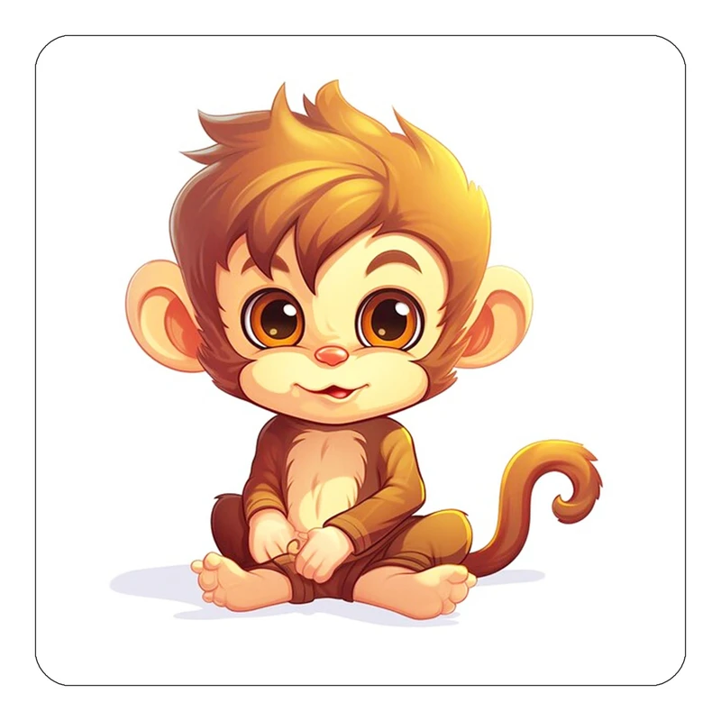 مگنت کاکتی طرح حیوانات کارتونی مدل mp28284