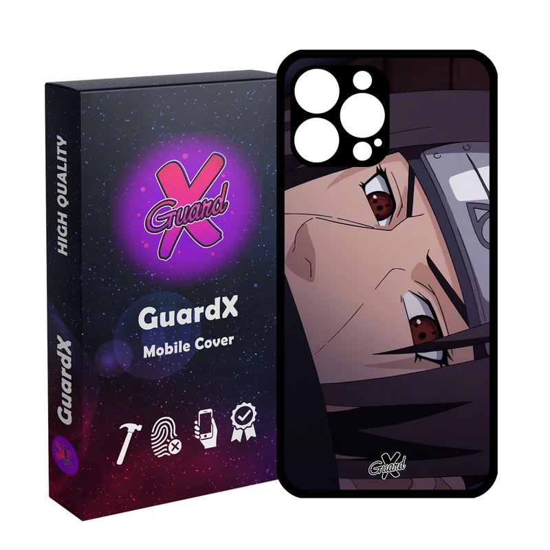 کاور گارد ایکس طرح Itachi Anime مدل Glass10475 مناسب برای گوشی موبایل اپل iPhone 13 Pro Max