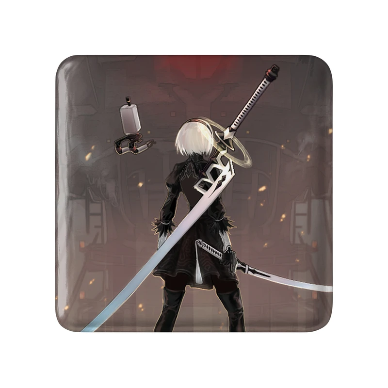 مگنت خندالو طرح توبی نیراتوماتا مدل مربعی کد 30862