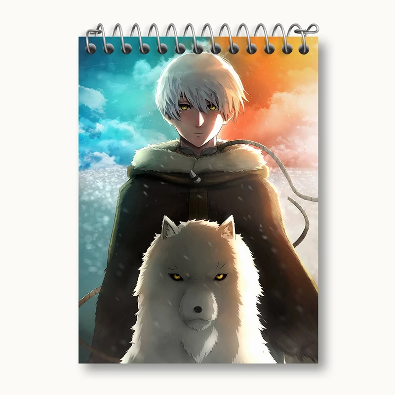 دفتر یادداشت 50 برگ خندالو مدل فوشی انیمه به تو ای ابدی کد 15707