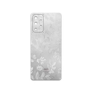 MAHOOT Silver-Wildflower Cover Sticker for Samsung Galaxy A73 5G