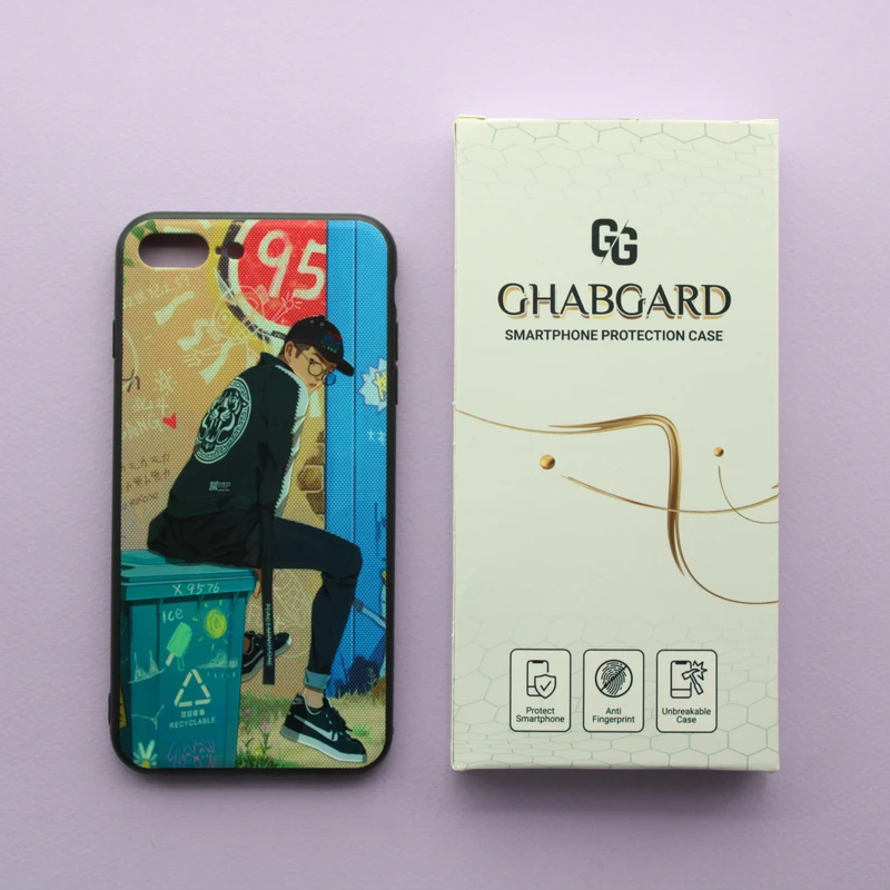 کاور قاب گارد مدل دور ژله ای پسرانه مناسب برای گوشی موبایل اپل iPhone 7 plus / 8 plus
