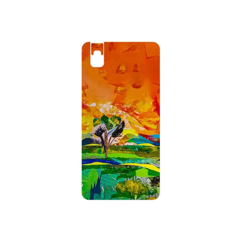 برچسب پوششی ماهوت مدل Collage of Painting مناسب برای گوشی موبایل هوآوی Shot X