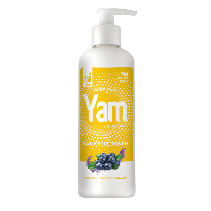 تونر پاک کننده صورت یام مدل Anti acne حجم 250 میلی لیتر