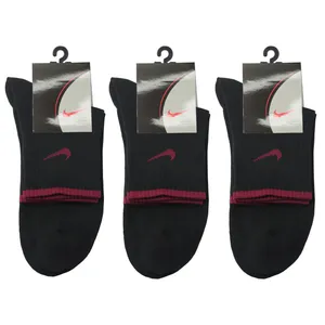 جوراب مدل نیم ساق نخی بسته 3 عددی