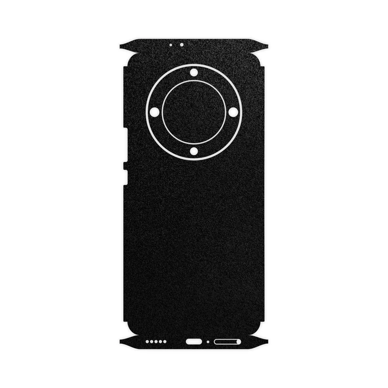 برچسب پوششی ماهوت مدل Black-Suede-FullSkin مناسب برای گوشی موبایل آنر X9a
