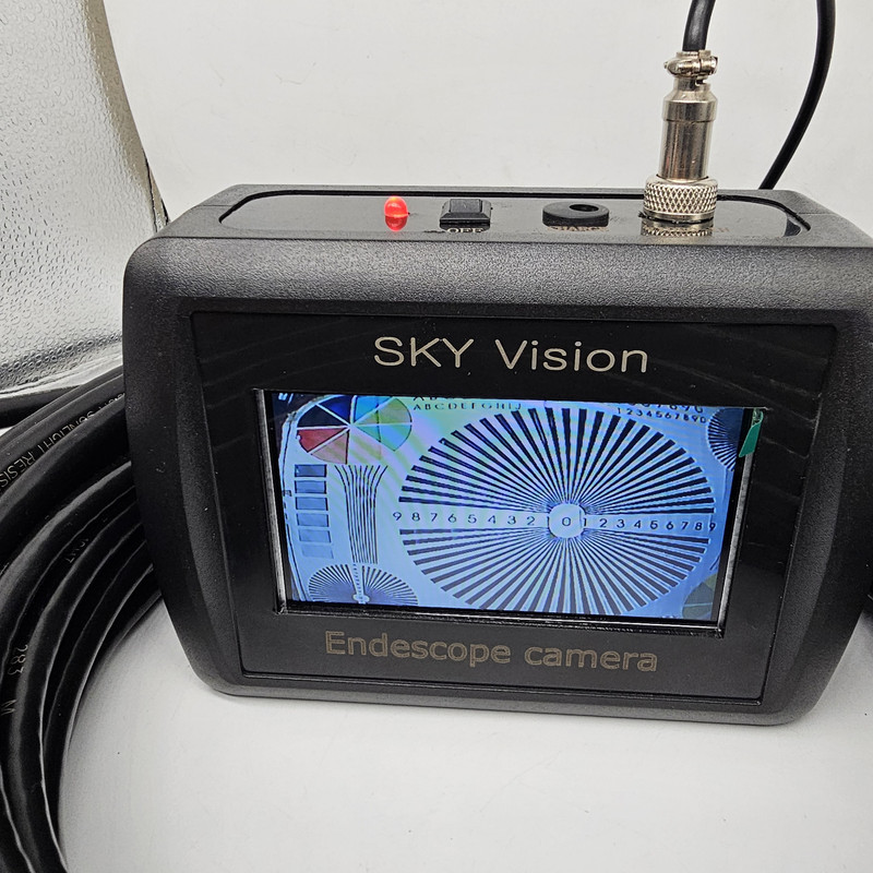 دوربین آندوسکوپی صنعتی اسکای ویژن مدل 15m به همراه مانیتور مخصوص