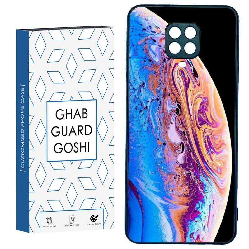 کاور قاب گارد گوشی طرح سیاره کد TPU-100 مناسب برای گوشی موبایل شیائومی Redmi Note 9 pro / Note 9s