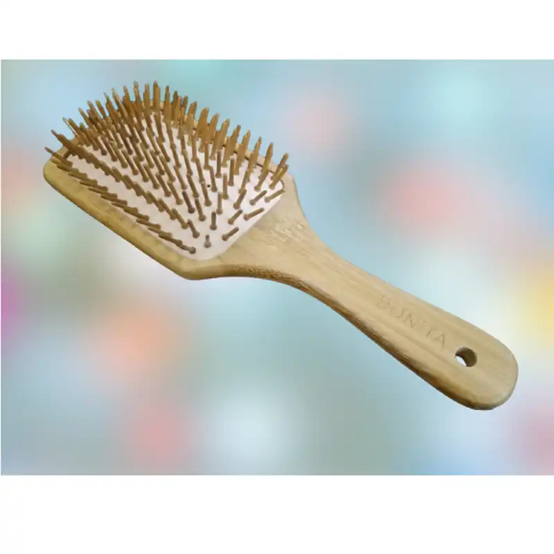 برس مو بونیتا مدل چوب بامبو تخت سر تیز