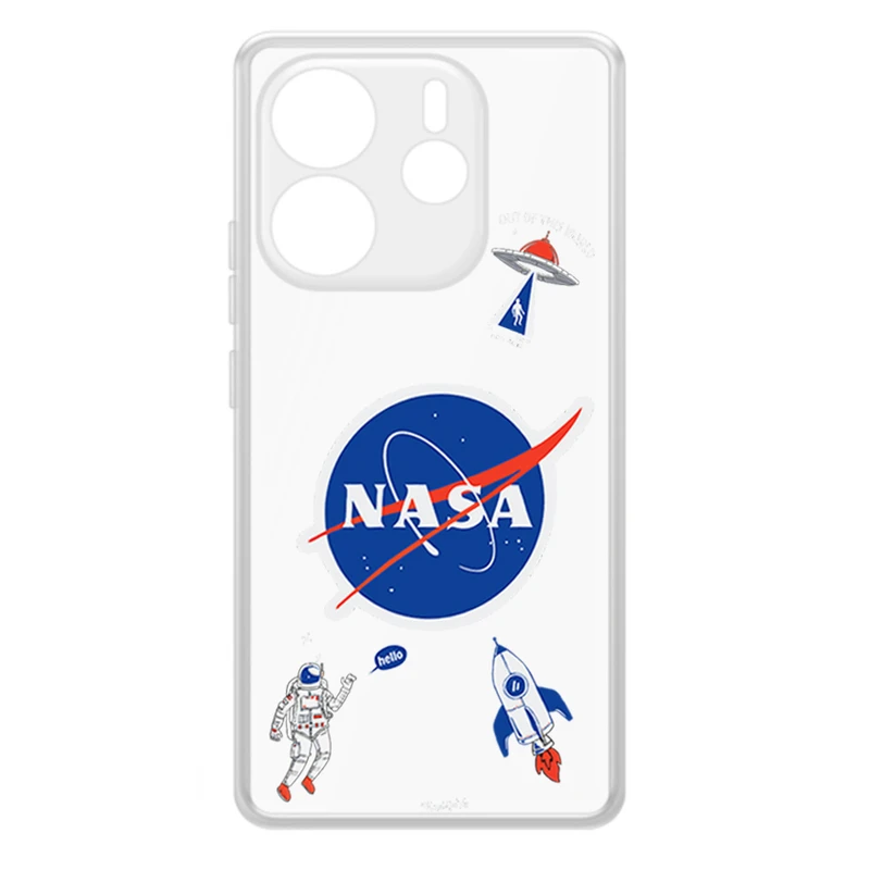 کاور طرح Nasa مناسب برای گوشی موبایل شیائومی Redmi Note 14 4G