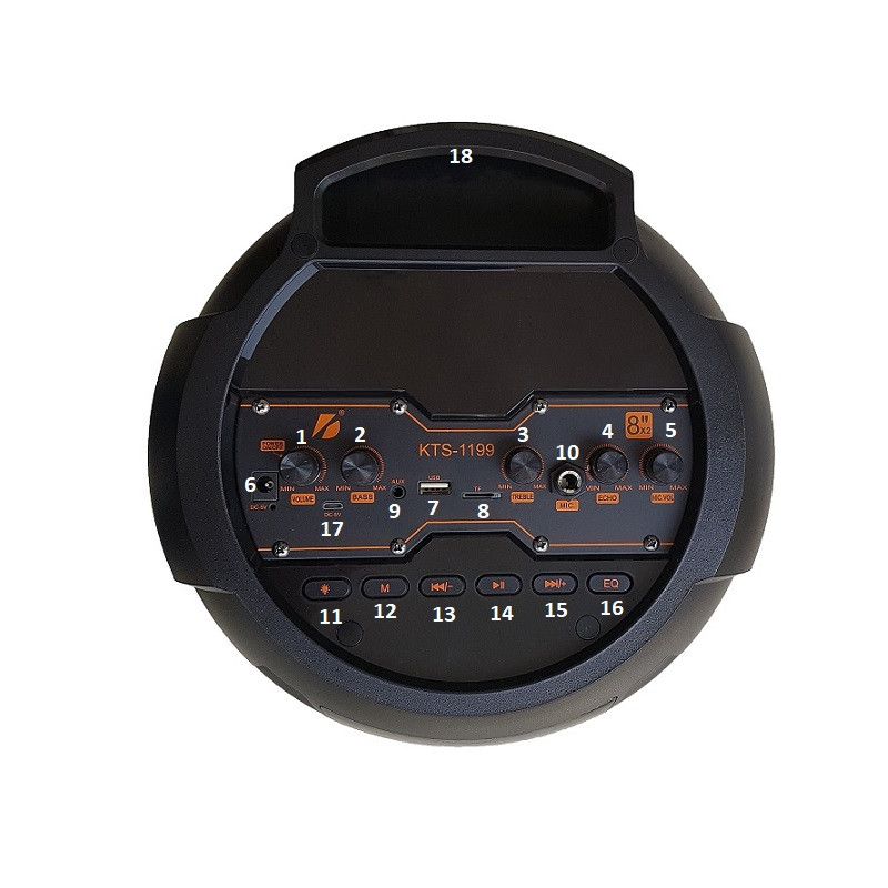 پخش کننده خانگی مدل kts 1199